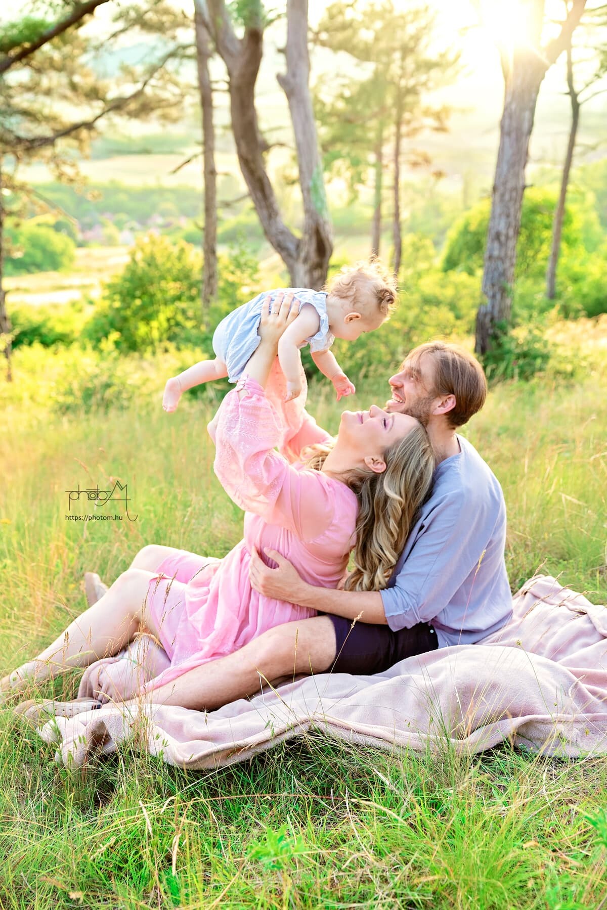 szabadtéri családi fotózás Budapest